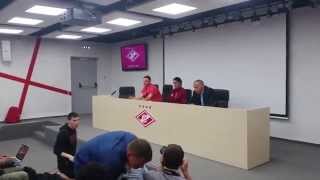 Открытая тренировка и презентация новичков ФК Спартак 14 07 15
