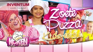 ZOETE ZOMER PIZZA | ???| Koken met Mevrouw Suikerspin #23 | KIDS EDITIE! Inventum