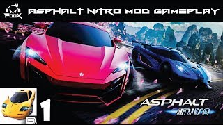 Asphalt Nitro | MOD APK | Full Crack | Unlimited Money Hack | Gameplay | Randomgamer | FooX