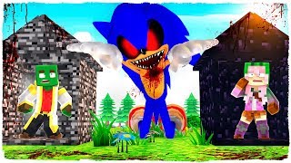 ? SONIC.EXE VS BASE PRO - MINECRAFT