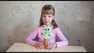 Яблоня. Как сделать осенние поделки из диких яблок, картона и цветной бумаги.