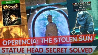 Operencia The Stolen Sun Statue Head