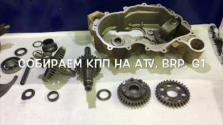 Собираем КПП на ATV, BRP, G1