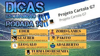 CARTOLA FC 2018 - TIME DO PROJETO CARTOLA G7  (RODADA 14)