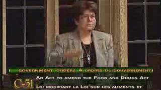 30/04/2008 Bill C-51 (first debate) Judy Wasylycia-Leis 1/3