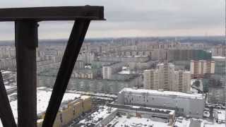 На кончике трубы (150 метров).