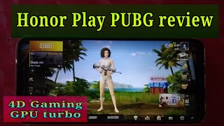 Honor Play PUBG 4D Gaming  Review  | Honor Play AI GPU turbo Gaming full heating test.