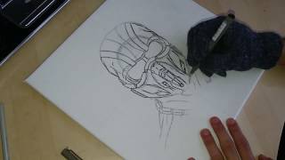 CRÉATION D'UN DESSIN SUR TOILE