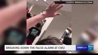 Central Washington University gives all-clear after active shooter report