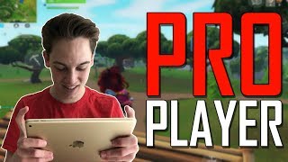 Pro Fortnite Mobile Player - Road to 100 Wins - iPad 2017 Gameplay + Tips!