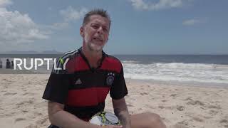 Despite leg amputation, Brazilian ‘altinho’ player keeps the ball rolling