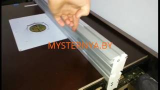 Параллельный упор для фрезерного Стола. Идеальное перемещение. Router table perfect fence