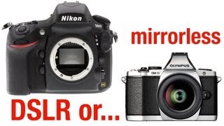 Mirrorless cameras are not for me