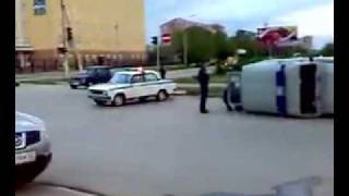Авария в Сибае с участием милиции