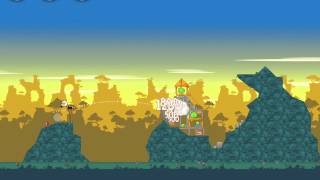 Angry Birds - Bad Piggies - level 21-4 Three Star Walkthrough