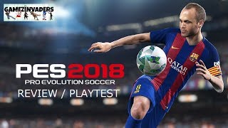PES 2018! PRO EVOLUTION SOCCER 18! Football Game Review! Gameplay/Playtest!