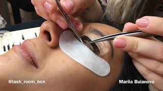 Cómo aplicar pestañas inferiores| Extensiones de pestañas