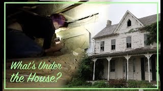 What's Under the Abandoned House? | Creepy Crawlspace Exploring