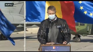 LIVE: NATO's Stoltenberg holds joint press conference with Romanian President Iohannis