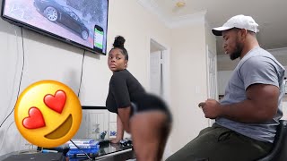DISTRACTING MY BOYFRIEND WHILE HE PLAYS THE GAME