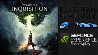 Dragon Age Inquisition GTX 980 Max Settings Benchmark