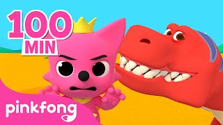 Dinosaurios para niños???? Tiranosaurio Rex???? | Canciones y Cuentos Infantiles | Pinkfong en español