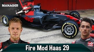 Motorsport Manager Fire Mod - Haas F1 The American Dream 29