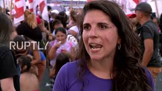 Female activists flood Latin American capitals on Int'l Women's Day