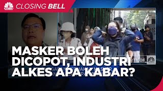 Aturan Masker Dilonggarkan, Margin Industri Alkes Tergerus?