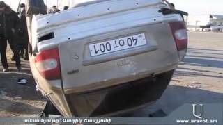 «Լադա Պրիորա»-ն գլխիվայր շրջվել է