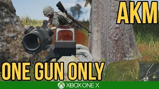 WE ONLY NEED ONE GUN / PUBG Xbox One X