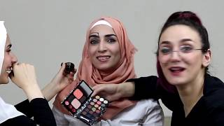 AE game ep2 |تحدي الضحك|حطينالها make up بشع??