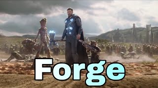 어벤져스 인피니티 워 ost - forge (토르 등장 ost)