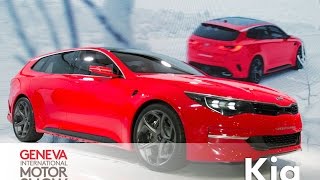 Kia Sportspace & Kia c’eed GT Line - Autosalon Genf 2015