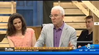 Steve Martin and Edie Brickell preview Bright Star - KFMB TV