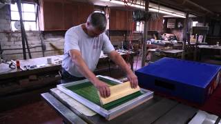 WPC Pinball Backbox Warning Screen Printing Tutorial with Bryan Kelly