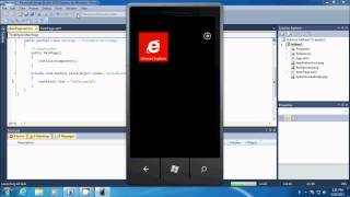 Tutorial hello world (windows phone)