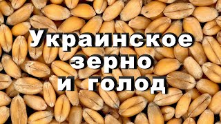 Украинское зерно и голод в мире