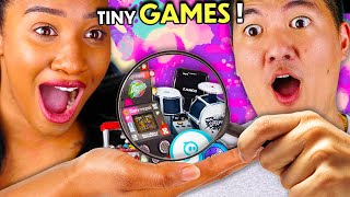 Boys Vs. Girls: Tiniest Games In The World! | Try Not To Fail Challenge