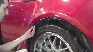 Защита ЛКП арок от пескоструя- полиуретаном! Не меняет цвет детали! Suntek PPF