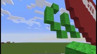 Minecraft Tutorial : How to build Asriel Dreemurr from Undertale (Part 1)