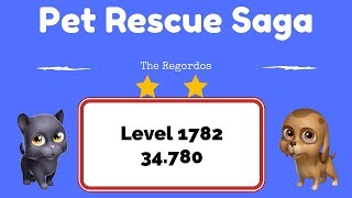 Pet Rescue Saga Level 1782 - No Boosters