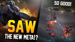 Vainglory - Road to Vainglorious [Gold]: SAW NEW META!? Saw |WP| Lane Gameplay