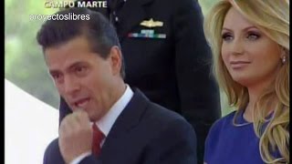 Peña Nieto hace el ridículo frente a Presidente de Colombia