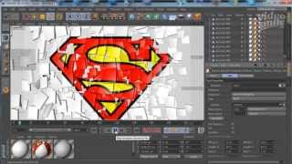 Динамические текстуры в Cinema 4D.
