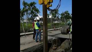 Pile Driver Excavator Sheet MVI 0048 AVI