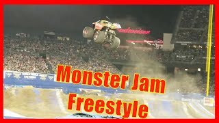 Monster Jam Anaheim 2018 Freestyle Competion