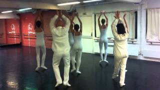 Flash Mob White Swan