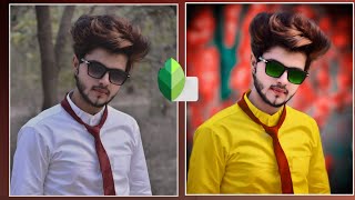 Snapseed background colour change || amazing tricks || best photo editing  tutorial pixel editor