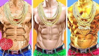 KAYA VS KERE VS SUPER KAYA || Kiat Keren dan Cerita Lucu si Kaya vs si Bokek Kere oleh 123 GO Like!